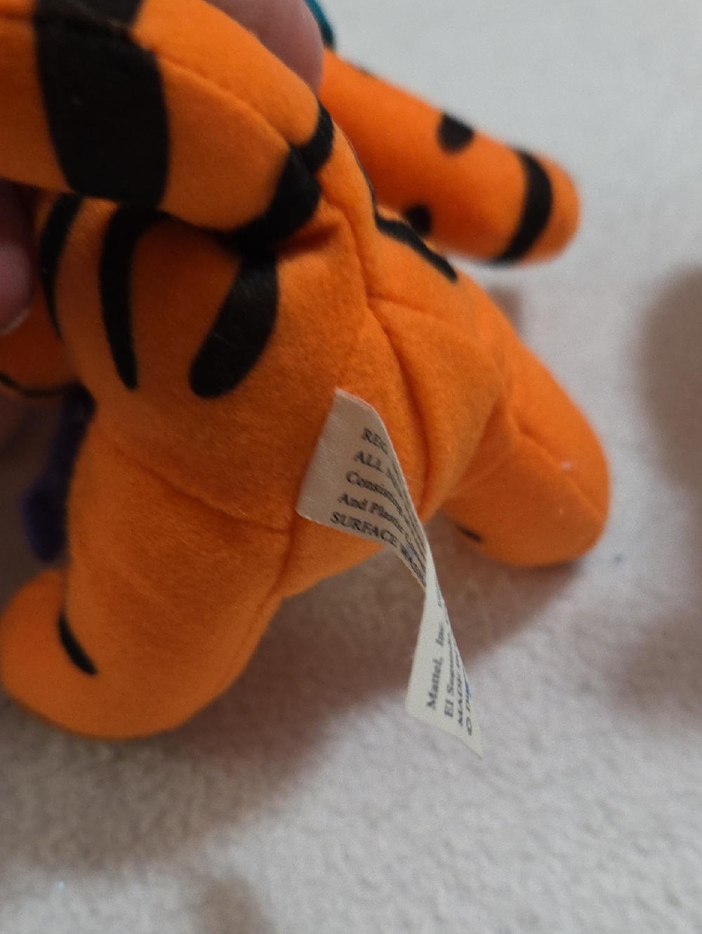 DISNEY WINNIE THE POOH , TIGGER AND PIGLET SET OF 3 STUFFED PLUSH TOYS - Picture 4 of 5
